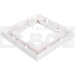 Рамка 1-мест. IEK BRITE РУ-1-БрБ белый, фото2