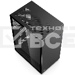 Компьютчерный корпус CBR mATX Minitower V500, без БП, 1хUSB 3.0, 2хUSB 2.0, HD Audio+Mic, закаленное стекло, черный [PCC-MATX-V500-WPSU, фото3