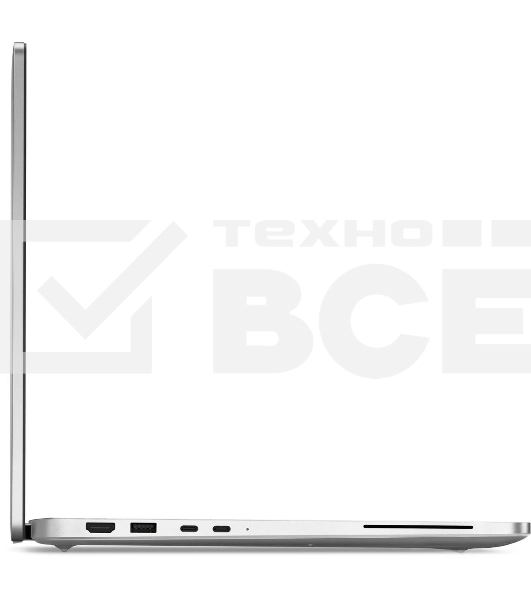 Ноутбук Dell Pro 16 Plus Core Ultra 5 235U 16Gb SSD 1Tb Intel Graphics 16