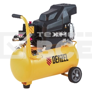 Компрессор воздушный Denzel DK1500/24,Х-PRO (58063) 1,5 кВт, 230 л/мин, 24 л