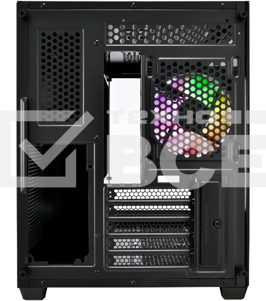Компьютерный корпус FSP mATX Minitower S380-BA, черный