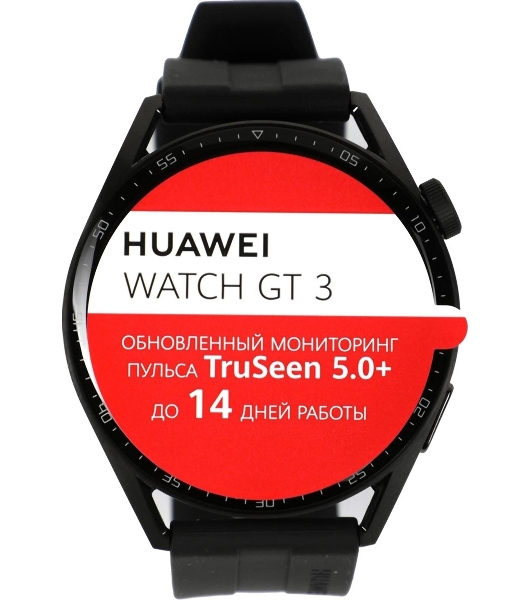 Смарт-часы Huawei Watch GT 3 JPT-B29, 46мм, 1.43', черный/черный