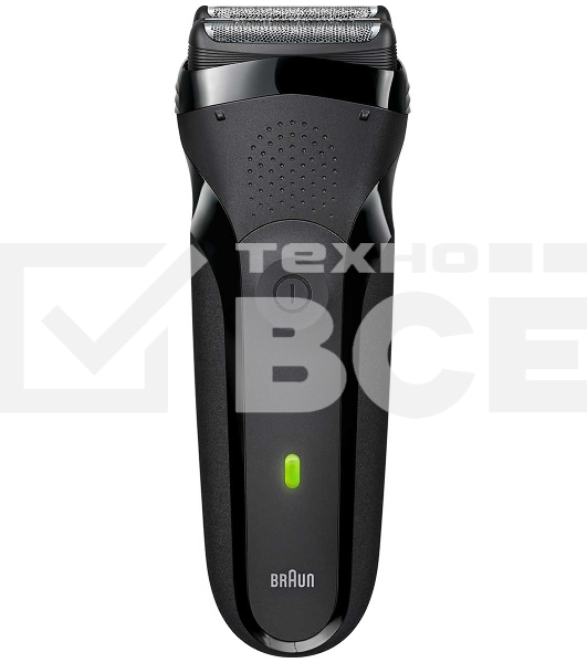 Электробритва Braun S3 300BT черная сухое бритье с триммером для бороды тип 5408