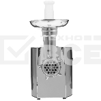 Мясорубка электрическая Galaxy Line GL 2400 серый, 1200 Вт, 1.3 кг/мин, реверс, защита от перегрузки, металлический лоток, насадки - 5, фото7