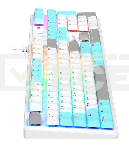 Клавиатура проводная A4Tech Bloody S510N USB белый