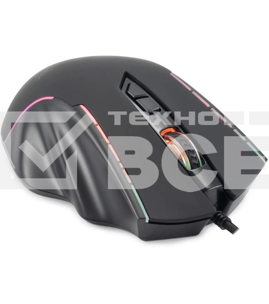 Комплект клавиатура + мышь Оклик GMNG 700GMK клав:черный мышь:черный USB Multimedia LED