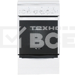 Плита газовая Gefest ПГ 5100-02 белый, конфорок 4 шт, духовка 52 л, 50 см x 85 см x 58.5 см, фото 1