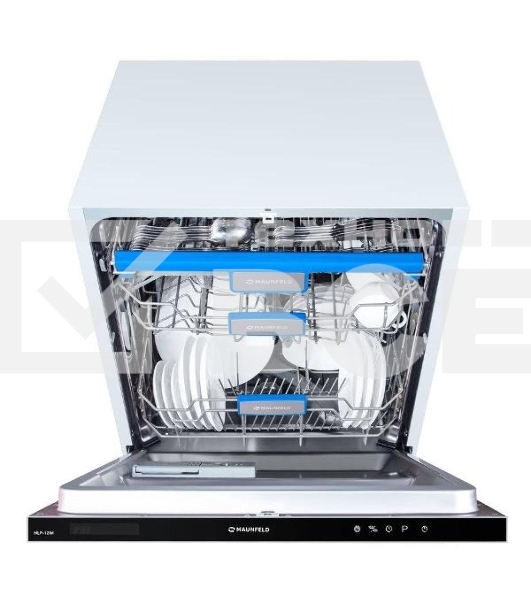 Встраиваемая посудомоечная машина Maunfeld MLP-12IM, черный, 59.8 см, 14 компл., 44 дБ, класс A++