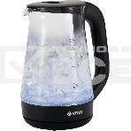 Чайник электрический Vitek VT-8803 1.7 л, 2200 Вт, черный корпус: стекло, фото5
