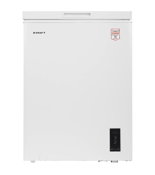 Морозильный ларь Kraft BD(W)-152BL, белый, 155л