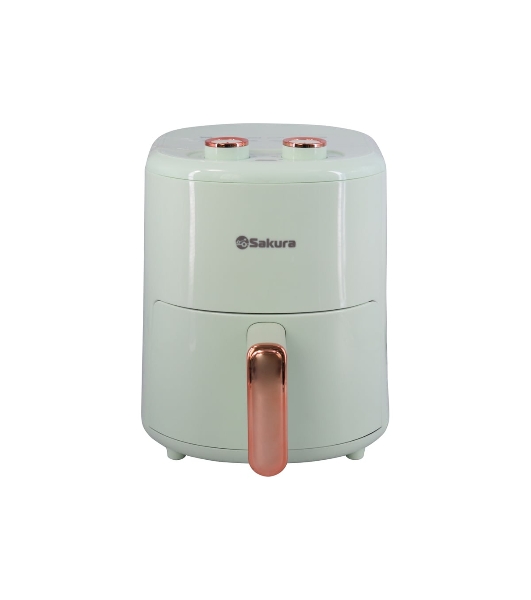 Аэрогриль Sakura SA-7677W белый, 1200 Вт, 4 л, сенсор, 9 программ