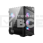 Компьютерный корпус MSI MPG VELOX 100R 2xUSB 3.0, 1xType C, 4x120mm ARGB Fan, ARGB Control Board, Tempered Glass Window, Glass Front Panel, Brown Box (829315), фото 1