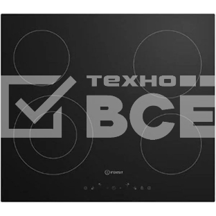 Электрическая варочная панель Indesit IRT 260, независимая, черный