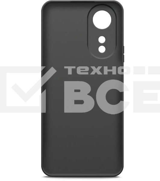 Чехол (клип-кейс) BoraSCO для Oppo A58 4G 72487 черный