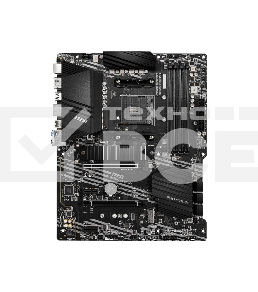 Материнская плата MSI B550-A PRO, AM4, AMD B550, 4xDDR4, 6xSATA, 2xM.2, 1xPCI-E 4.0 x16, 1xPCI-E 3.0 x16, 2xPCI-E x1, 1xHDMI, 1xDP, 1x 1Gb LAN, 4xUSB-A 2.0, 2xUSB-A 3.2 Gen 1, 1xUSB-A 3.2 Gen 2, 1xUSB-C 3.2 Gen 2, 6x3.5 мм, 7.1, ATX