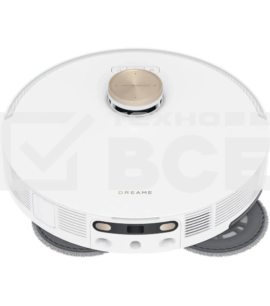 Робот-пылесос DreameBot RLX41CE L20 Ultra Complete белый, 75 Вт, 6400 мАч Li-Ion, уборка сухая/влажная, пылесборник контейнер 0.35 л