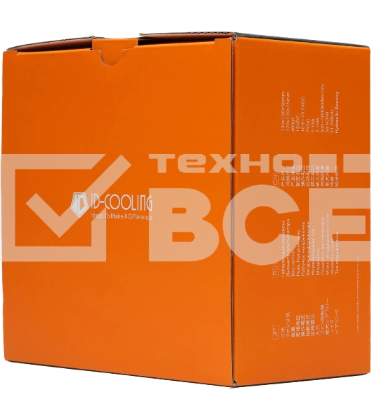Кулер для процессора ID-COOLING IS-50X-V3 черный 120мм алюминий+медь 2000rpm 31.2db 4-pin 130W 77мм