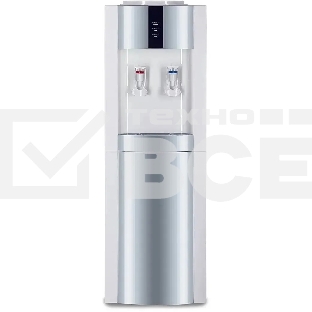 Кулер AEL LD-AEL-47c напольный электронный белый/серебристый