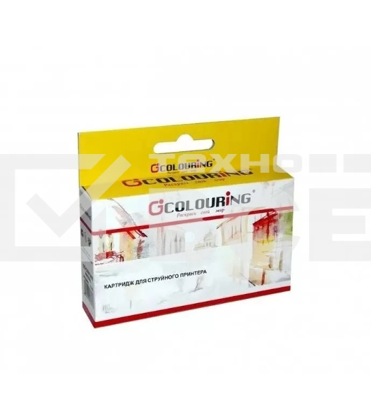 Картридж струйный Colouring CG-0634 Yellow пигментные (250 стр. 12 мл) для принтеров Epson C67/C87/CX3700/CX4100/CX4700