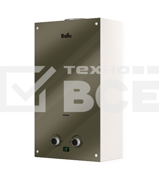 Колонка газовая Ballu GWH 10 Fiery Glass Mirror