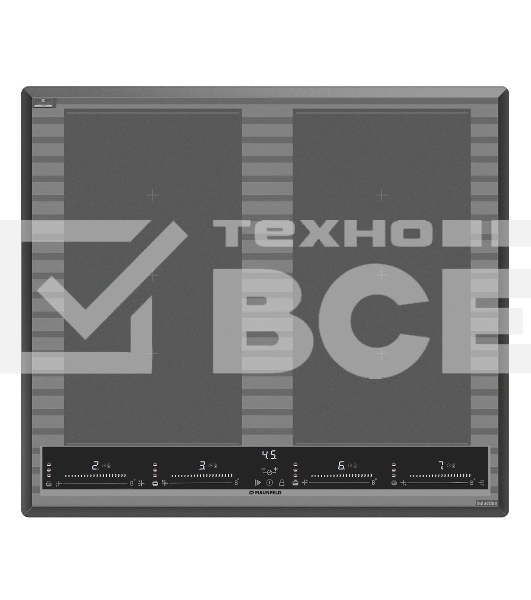 Индукционная варочная панель Maunfeld CVI594SF2MDGR LUX Inverter
