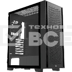 Компьютерный корпус Montech AIR 1000 LITE черный без БП ATX 1x120мм 3x140мм 2xUSB3.0 1xUSB3.1 audio bott PSU, фото 1