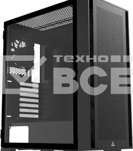 Компьютерный корпус Montech AIR 1000 LITE черный без БП ATX 1x120мм 3x140мм 2xUSB3.0 1xUSB3.1 audio bott PSU