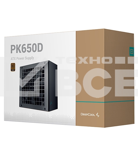 Блок питания Deepcool / GamerStorm  PK650D, 650Вт, 80 PLUS Bronze, 120мм, черный