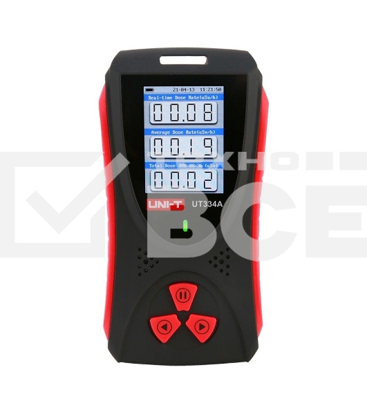 Дозиметр UNI-T UT334A X, B и Y излучение