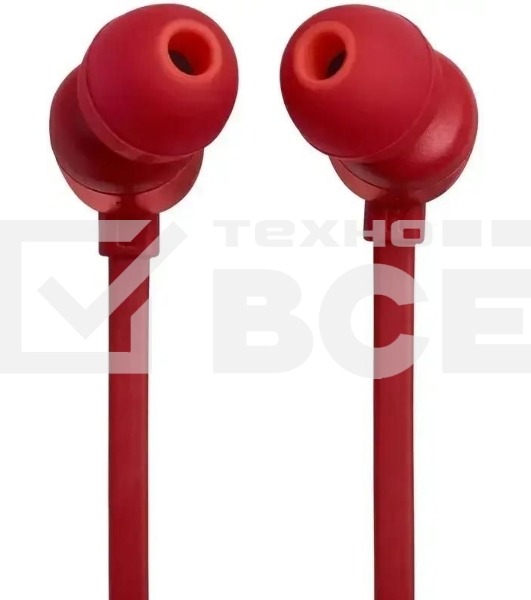 Наушники JBL Tune 310C  USB Type-C  внутриканальные  красный