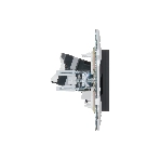 Розетка компьютерная IEK SKANDY SK-K01G графит RJ45 кат.5E SK-K10-1-K53, фото3