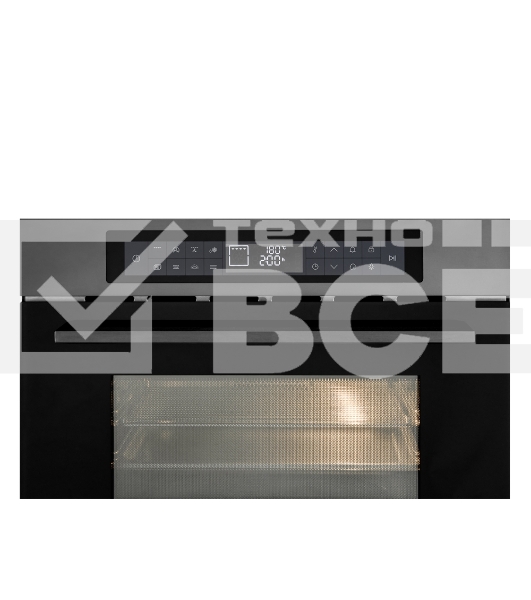 Микроволновая печь встраиваемая GRAUDE MWG 45.0 GE черно-серый, 38 л, 1000 Вт, переключатели - сенсор