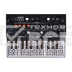 Синтезатор [570101] Arturia [MicroFreak] цифровой аппаратный, 25 клавиш с поддержкой полифонического касания, цифровым осциллятором и аналоговым фильтром Oberheim SEM, CV/Gate/Mod выходы, Cloc IN/OUT, MIDI IN/OUT, выход TRS, выход для наушников, USB, фото 1