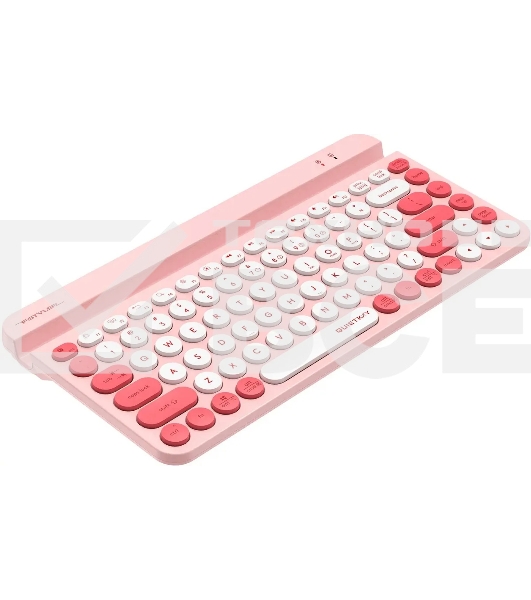 Клавиатура A4Tech Fstyler FBK30 розовый USB беспроводная BT/Radio slim Multimedia (FBK30 RASPBERRY)