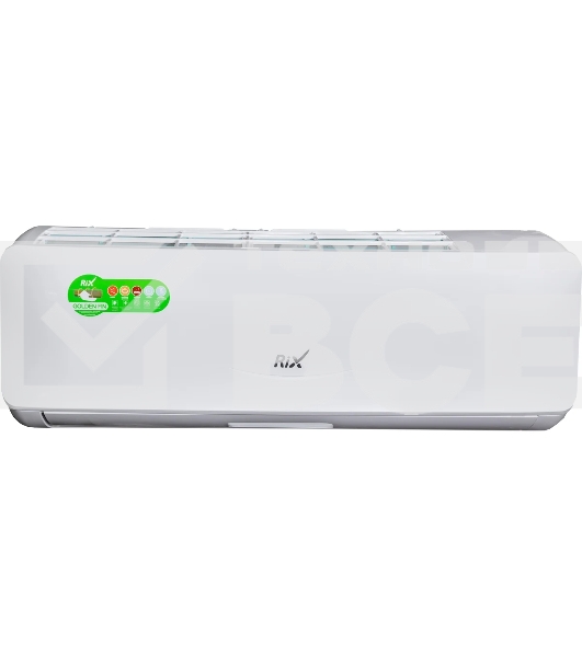 Кондиционер сплит-система настенного типа RIX LITE I/O-W07MB 7000 BTU, 21 м², 23 дБ, охлаждение, обогрев, осушение, белый