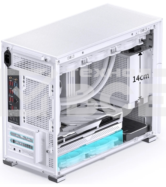 Компьютерный корпусMini-Tower/ Case JONSBO D31 STD, Mini-Tower, TG, no fan, 1xUSB-A 3.2 + 1xUSB-C 3.2, mATX, mDTX, mITX белый