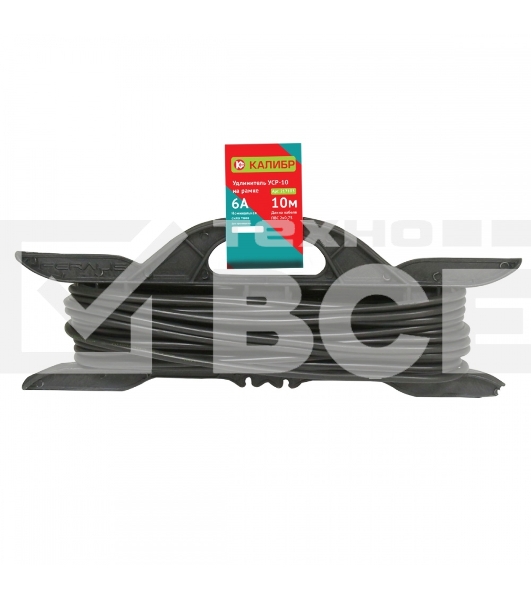 Удлинитель КАЛИБР на рамке УСР-10 (2х0,75)