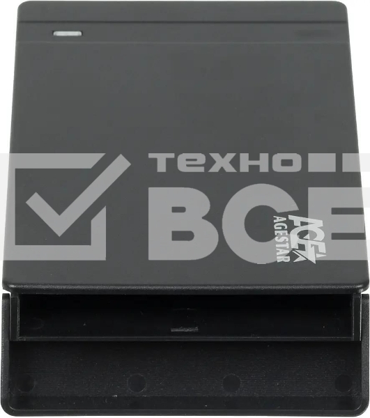 Внешний корпус для HDD AgeStar 3UB2P3 SATA III пластик черный 2.5