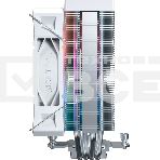 Устройство охлаждения(кулер) Montech NX400 ARGb Soc-AM5/AM4/1200/1700/1851 белый 4-pin 34.17dB Al+Cu 220W Ret (NX400ARGbWH), фото4