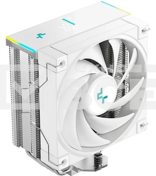 Устройство охлаждения(кулер) Deepcool AK400 Digital SE Wh ARGb Soc-AM5/AM4/1200/1700/1851 белый 4-pin 19-28dB Al+Cu LCD 220W 812gr Ret (R-AK400-WHADMN-GJD)