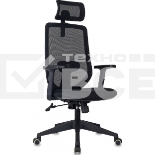 Кресло руководителя Бюрократ MC-511N-H черный Elastic-102 сетка/ткань крестов. пластик