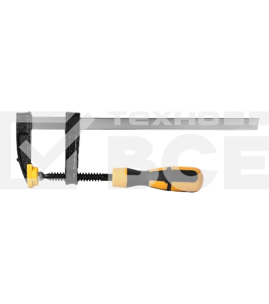 Струбцина F-образная Deli DL111230 300x120 мм, макс. усилие зажима 2000N, резьба 12мм