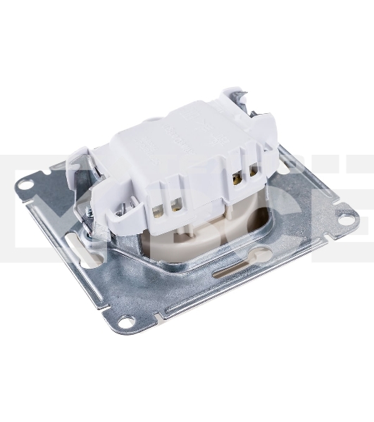 Механизм розетки 1-м СП AtlasDesign без заземл. 16А беж. SchE ATN000241