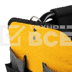 Переноска для инструмента Denzel 260х240х300 мм, 22 кармана, наплечный ремень, фото11