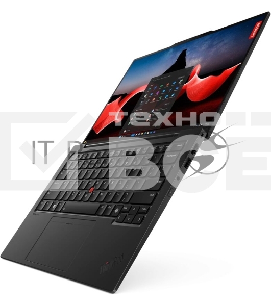 Ноутбук Lenovo ThinkPad X1 Carbon G12 Core Ultra 7 155U 32Gb SSD512Gb Intel Graphics 14' IPS WUXGA (1920x1200) Windows 11 Pro 64 black WiFi BT Cam (21KC0046US)