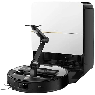 Пылесос-робот Roborock Saros Z70 серебристый