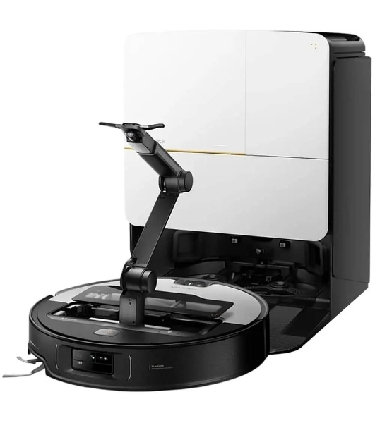 Пылесос-робот Roborock Saros Z70 серебристый