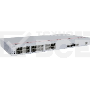 Коммутатор Huawei S220-24P4X (L2, 24*10/100/1000BASE-T ports(400W PoE+), 4*10GE SFP+ ports, built-in AC power)