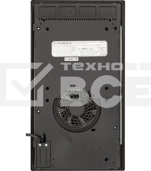 Индукционная варочная панель Maunfeld EVI.292-BK, конфорок: 2 шт., стеклокерамика, независимая, черный