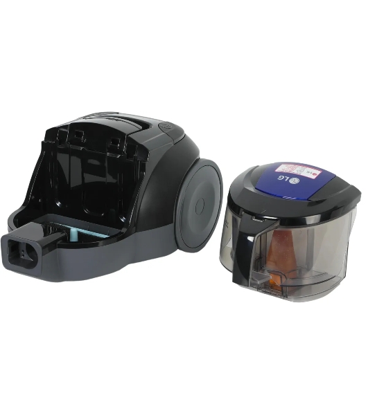 Пылесос LG VK69662N синий, 350/1600 Вт, уборка сухая, пылесборник контейнер 1.2 л